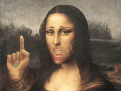Oh No You Didn't Mona Lisa